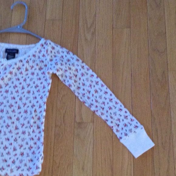 White Rose Ribbed Top - Picture 4 of 4